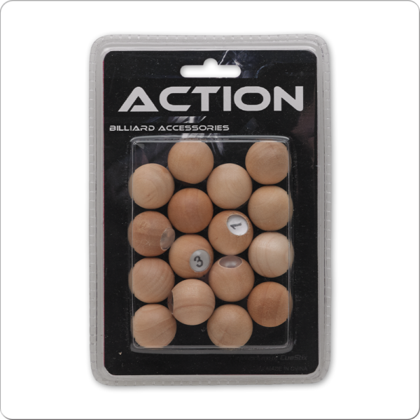 Wooden Pill Set - Blister Pack Wooden Pill Set - Blister Pack